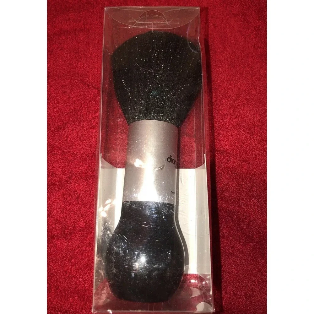 New Diane LARGE‎ Neck Duster BLACK & SILVER Beauty